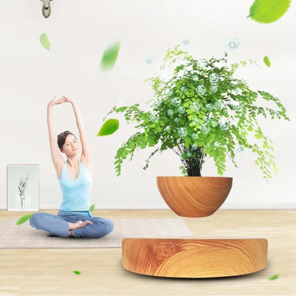 Magnetic Levitation Potted Aerial Ornaments Suspended Woodgrain Plant Bonsai Lamp Night Bedroom Fancy Lighting Table Light Kids 6 Magnetic Levitation Potted Aerial Ornaments Suspended Woodgrain Plant Bonsai Lamp Night Bedroom Fancy Lighting Table Light Kids 6
